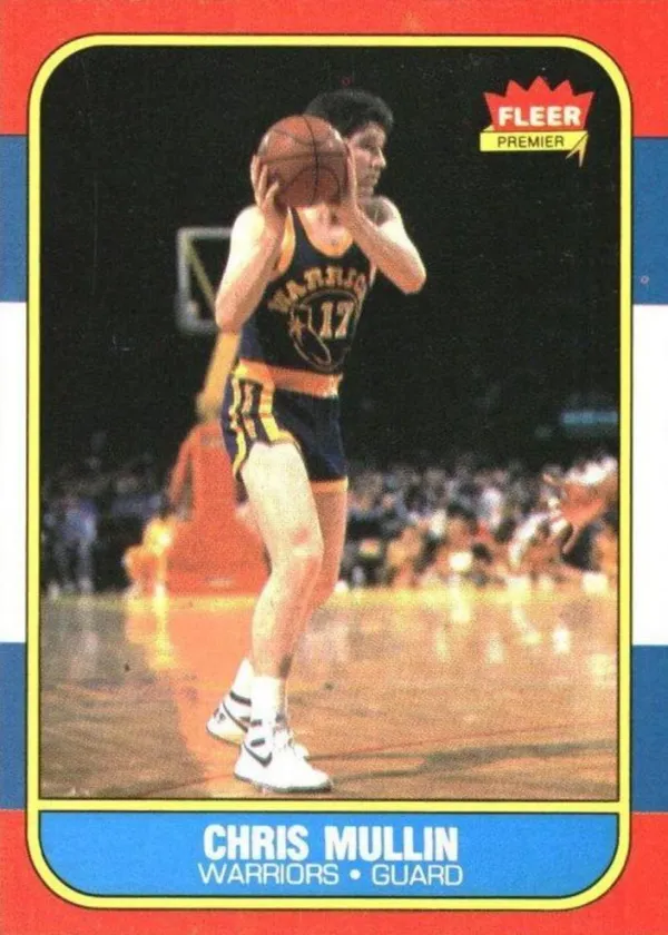 Chris Mullin 1986 Fleer Basketball #77
