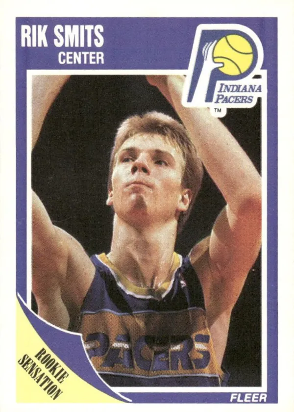 Rik Smits 1989 Fleer Basketball #68