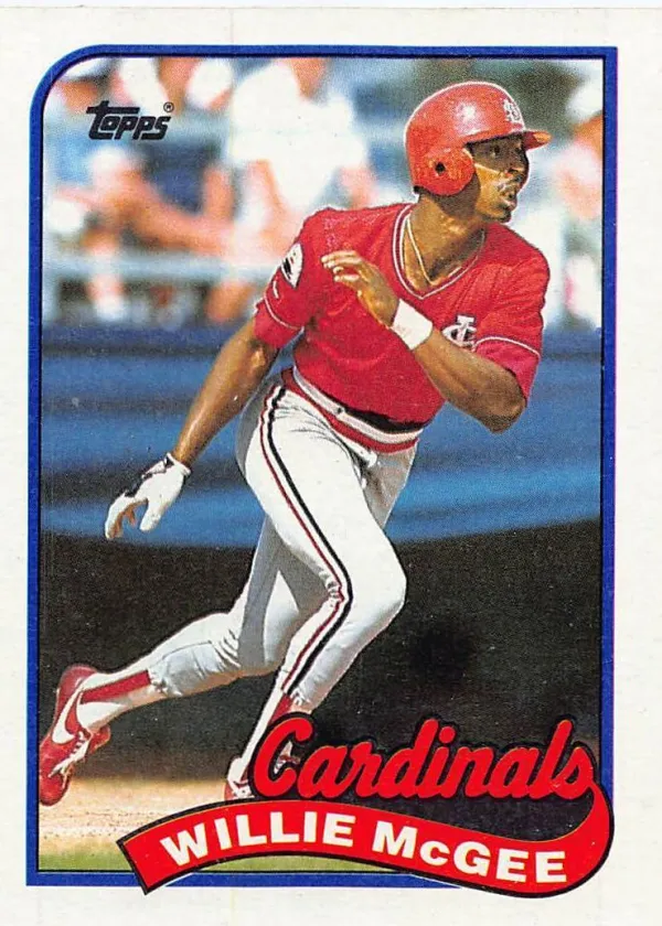 Willie McGee 1989 Topps Baseball #640