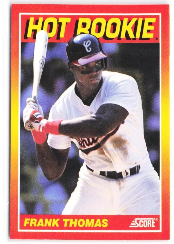 Frank Thomas 1991 Score Hot Rookie Baseball #4