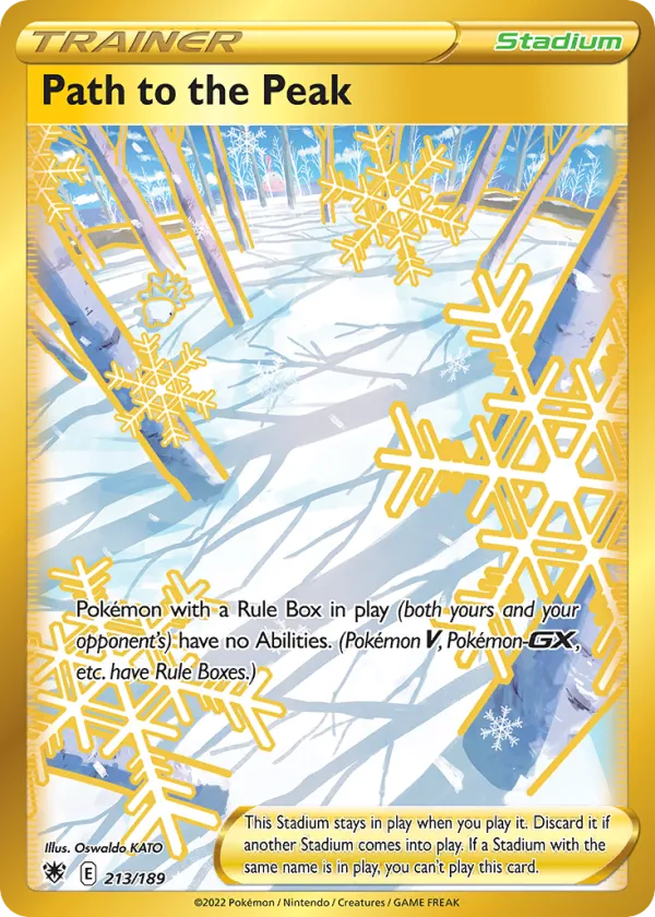 Path to the Peak Pokémon Astral Radiance #213 Holo