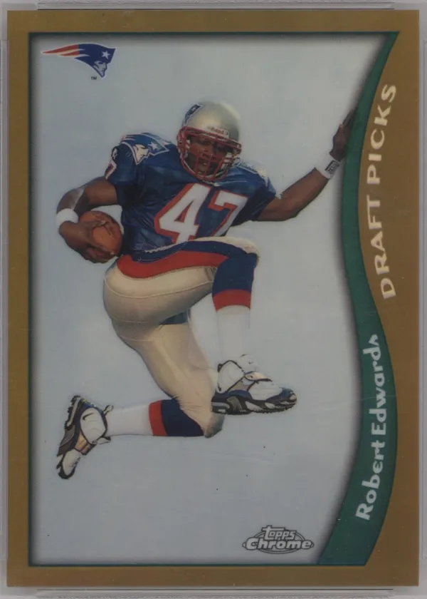 Robert Edwards 1998 Topps Chrome Football Refractor #13