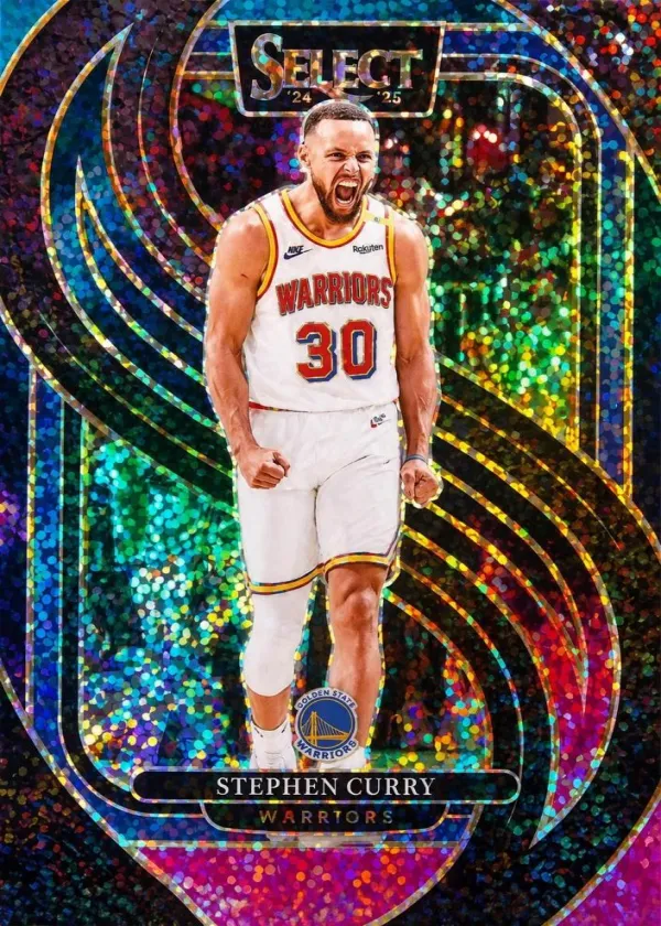 Stephen Curry 2024 Panini Select Premier Level Basketball Cosmic #143