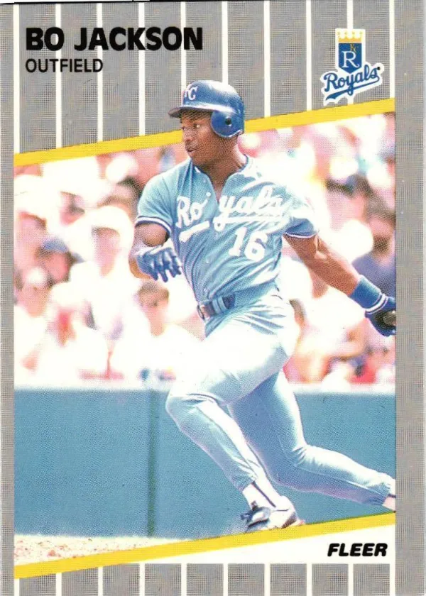 Bo Jackson 1989 Fleer Glossy Baseball #285