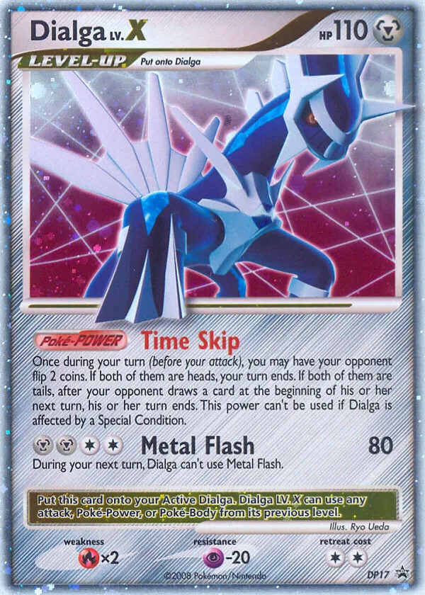 Dialga LV.X Pokémon DP Black Star Promos #DP17 Holo
