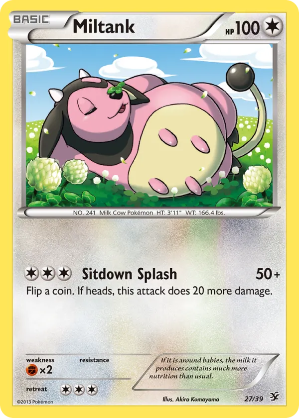 Miltank Pokémon Kalos Starter Set #27