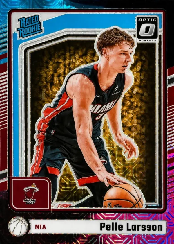 Pelle Larsson 2024 Donruss Optic Basketball Choice Nebula #293