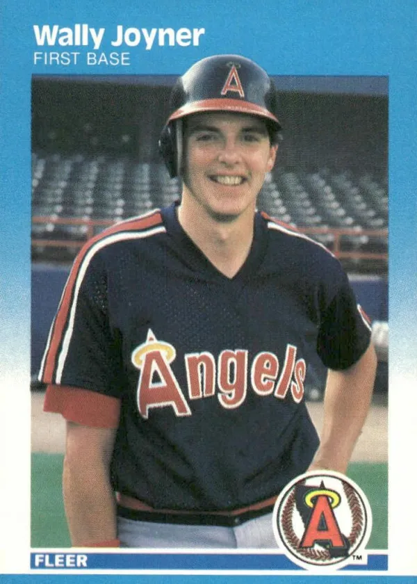 Wally Joyner 1987 Fleer Baseball #86