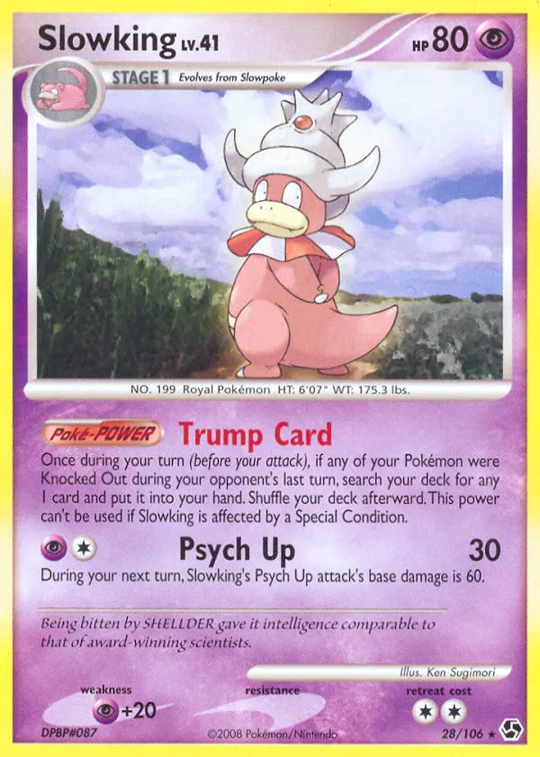 Slowking Pokémon Great Encounters #28 Reverse Holo