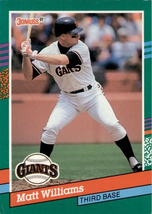 Matt Williams 1991 Donruss Baseball #685