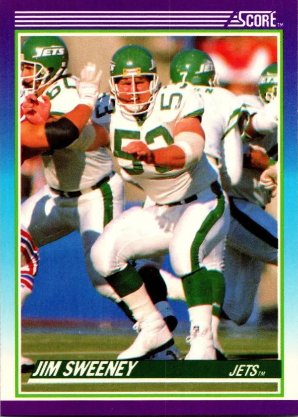 Jim Sweeney 1990 Score Football #198
