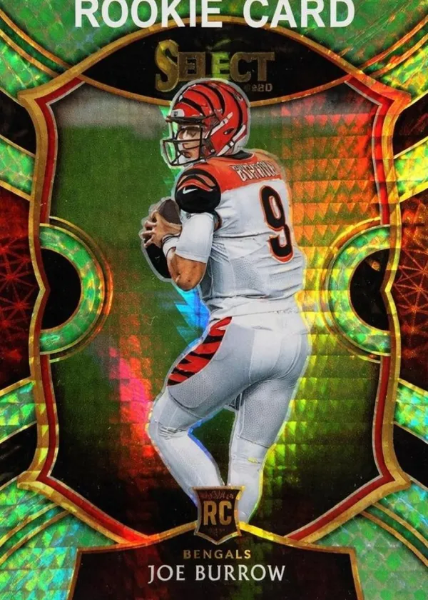Joe Burrow 2020 Panini Select Concourse Football Dragon Scale #46