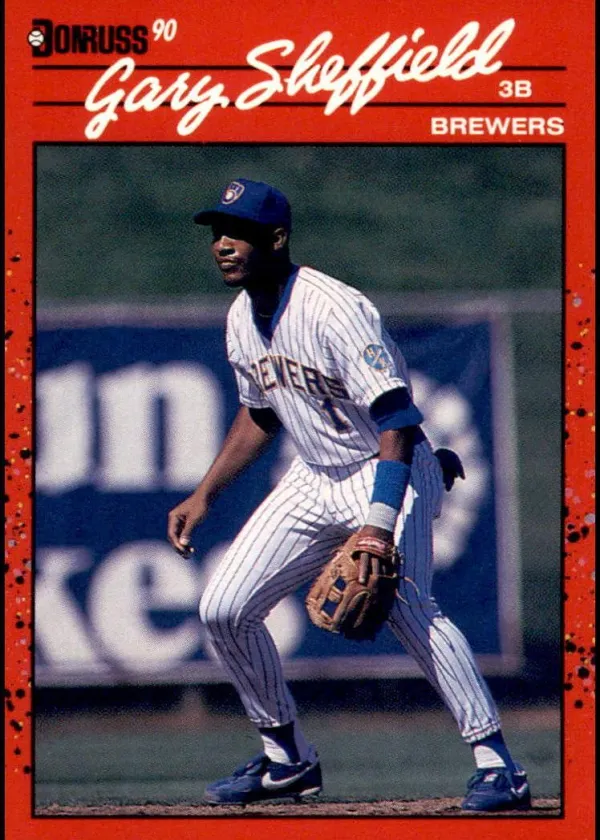 Gary Sheffield 1990 Donruss Baseball #501