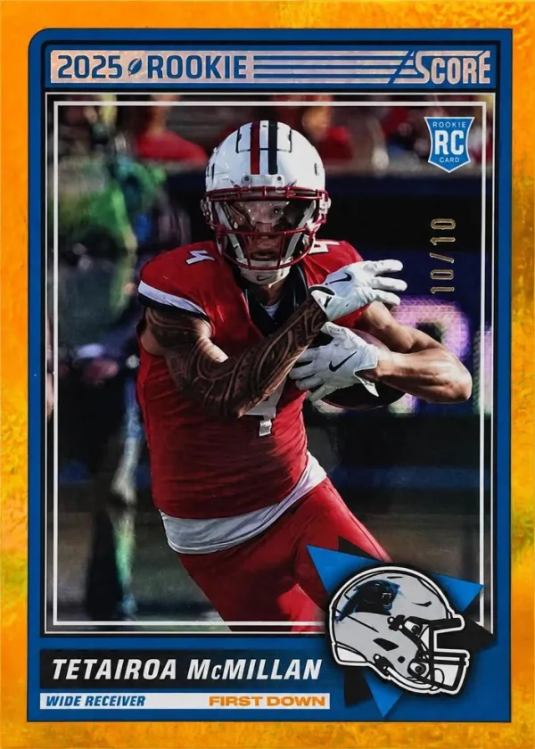 Tetairoa McMillan 2025 Panini Score Football First Down #17
