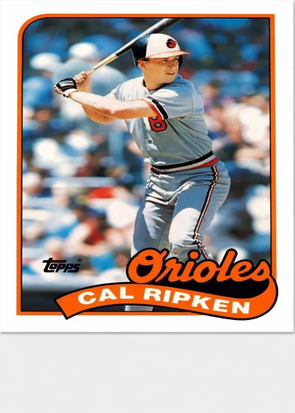 Cal Ripken 1989 Topps Baseball Tiffany #250