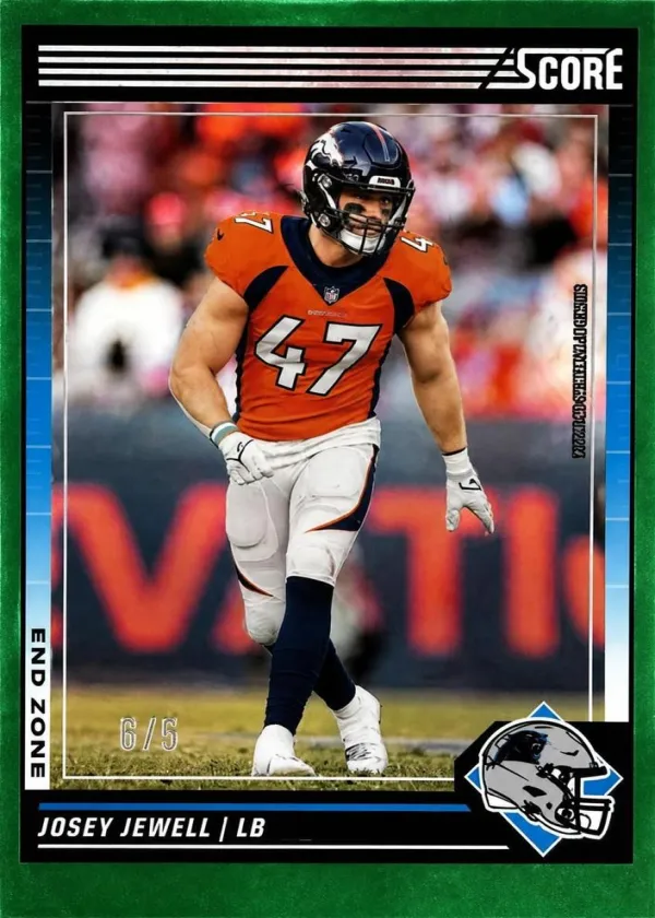 Josey Jewell 2024 Panini Score Football End Zone #88