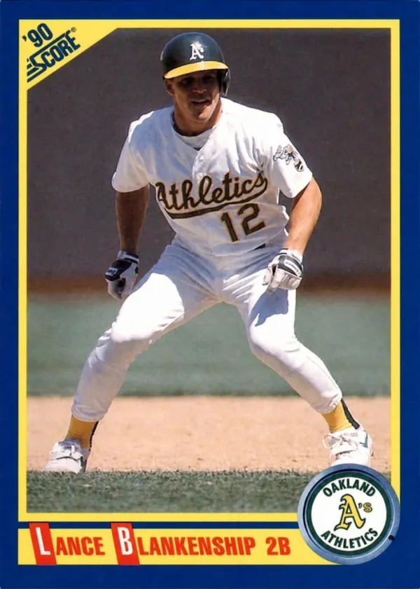Lance Blankenship 1990 Score Baseball #536