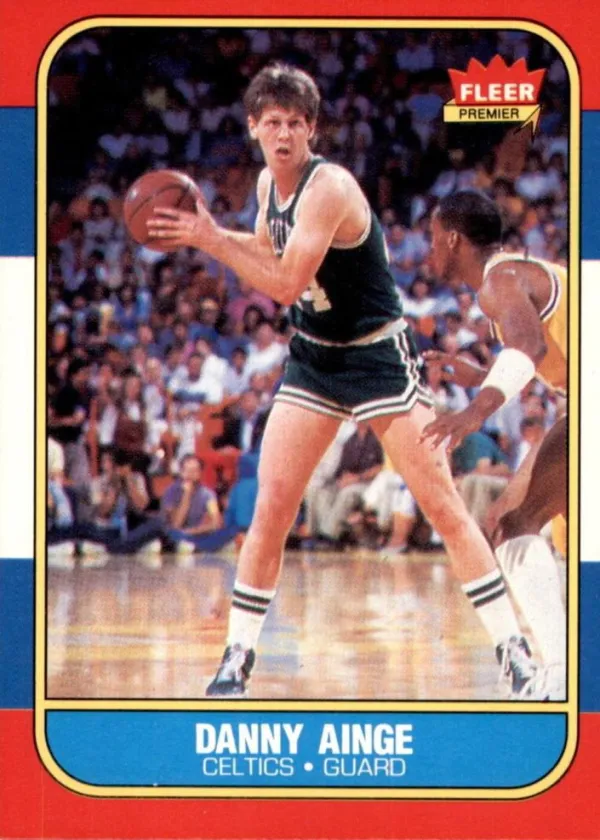 Danny Ainge 1986 Fleer Basketball #4