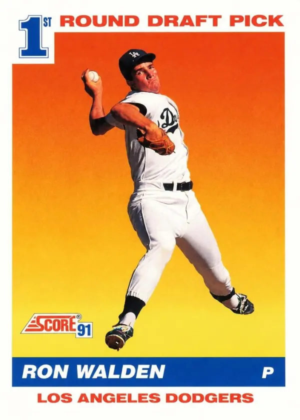Ronnie Walden 1991 Score Baseball #679