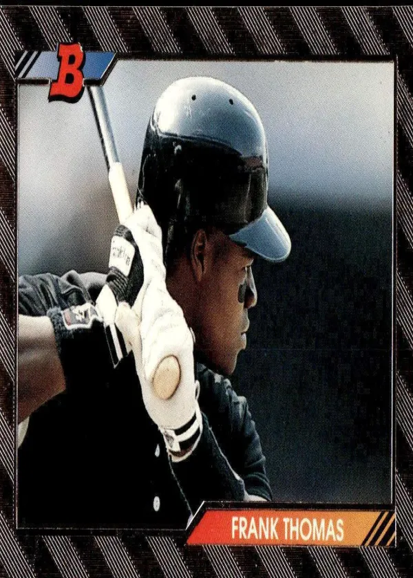 Frank Thomas 1992 Bowman Baseball Foil #551