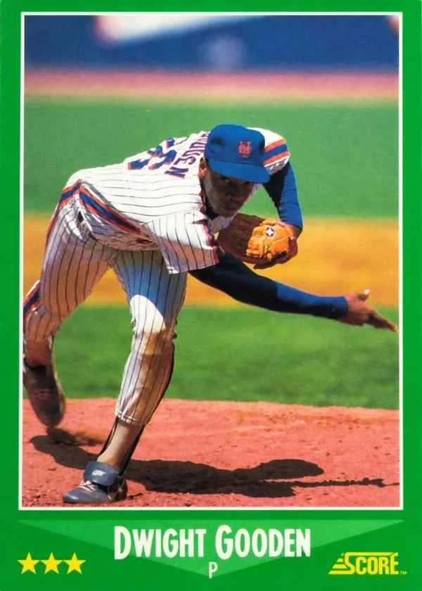 Dwight Gooden 1988 Score Baseball Glossy #350