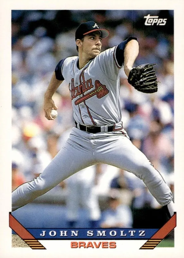 John Smoltz 1993 Topps Baseball #35