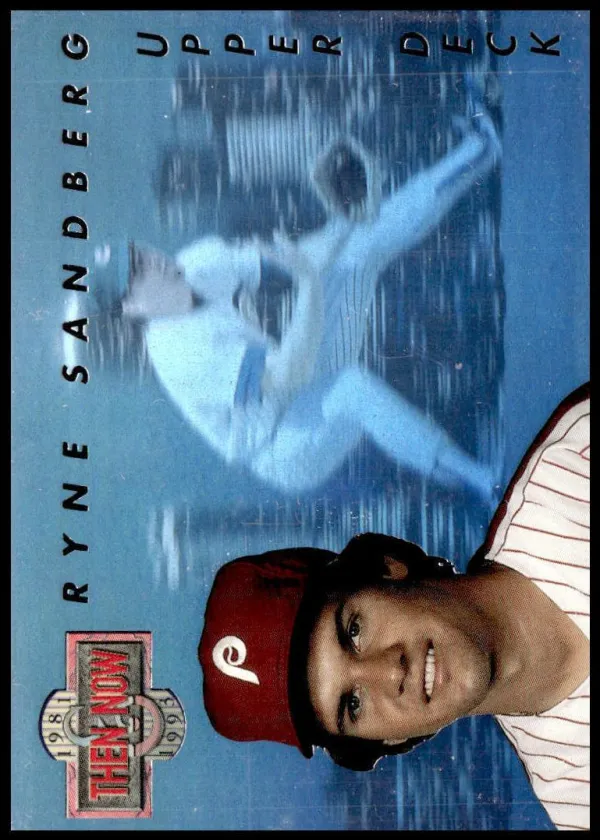 Ryne Sandberg 1993 Upper Deck Then & Now Baseball #TN6