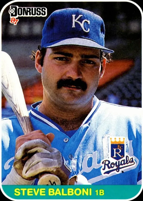 Steve Balboni 1987 Donruss Baseball #102