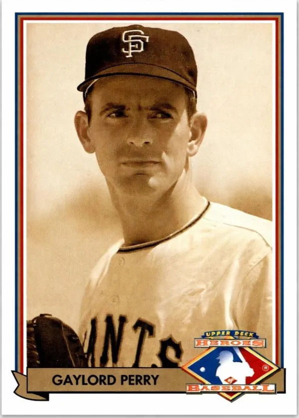 Gaylord Perry 1991 Upper Deck Heroes of Baseball Baseball #H2