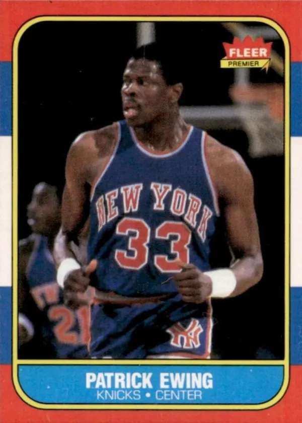 Patrick Ewing 1986 Fleer Basketball #32