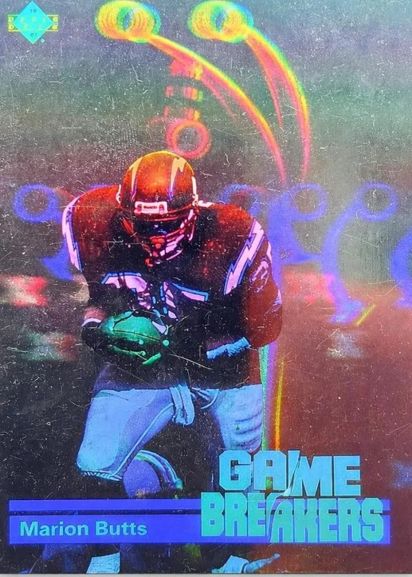 Marion Butts 1991 Upper Deck Game Breakers Football #GB7