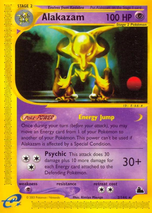 Alakazam Pokémon Skyridge #2