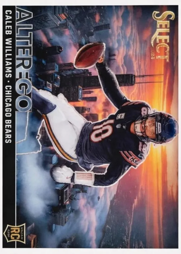 Caleb Williams 2024 Panini Select Alter Ego Football #20