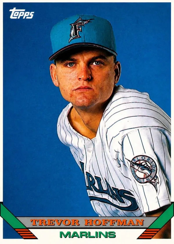 Trevor Hoffman 1993 Topps Baseball Florida Marlins Inaugural #572