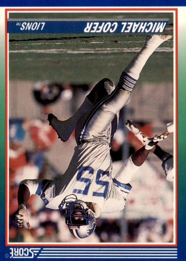 Michael Cofer 1990 Score Football #385