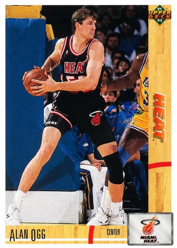 Alan Ogg 1991 Upper Deck Basketball #198