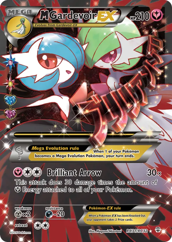 M Gardevoir-EX Pokémon Generations #RC31 Holo