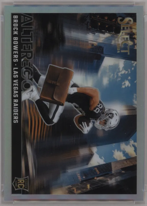 Brock Bowers 2024 Panini Select Alter Ego Football #12