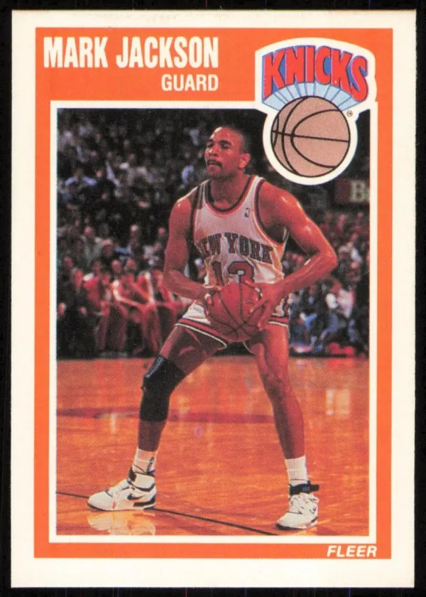 Mark Jackson 1989 Fleer Basketball #101