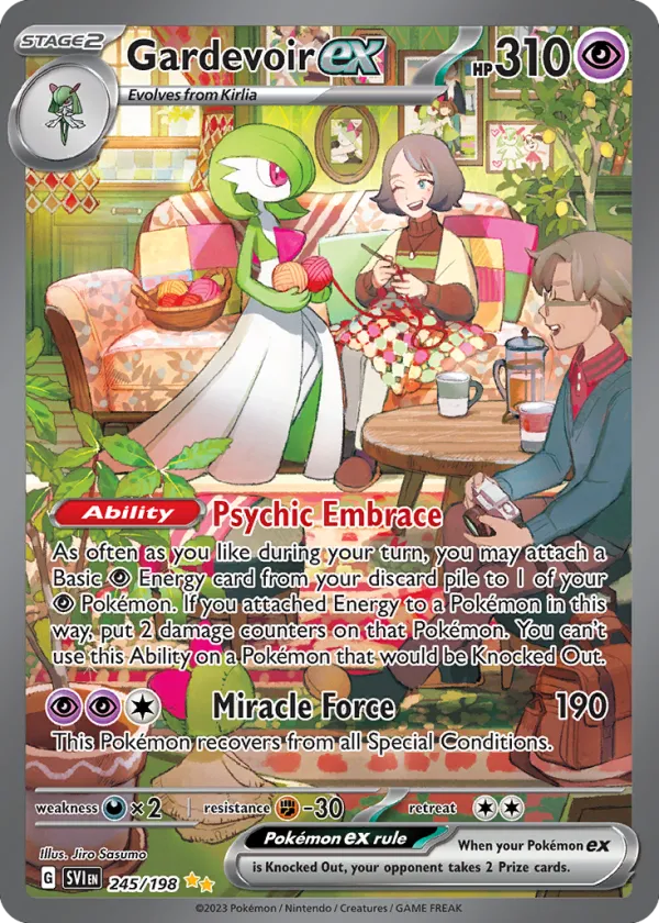 Gardevoir ex Pokémon Scarlet & Violet #245 Holo