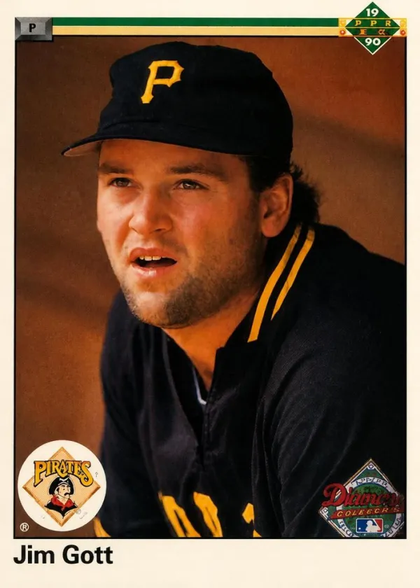 Jim Gott 1990 Upper Deck Baseball Error #89