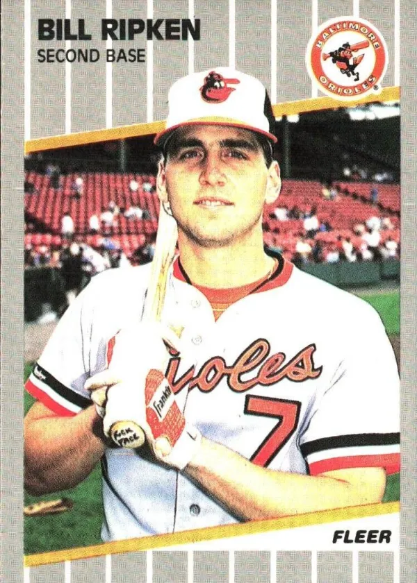 Bill Ripken 1989 Fleer Baseball FF Error #616