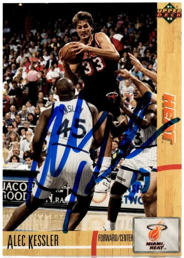 Alec Kessler 1991 Upper Deck Basketball #194