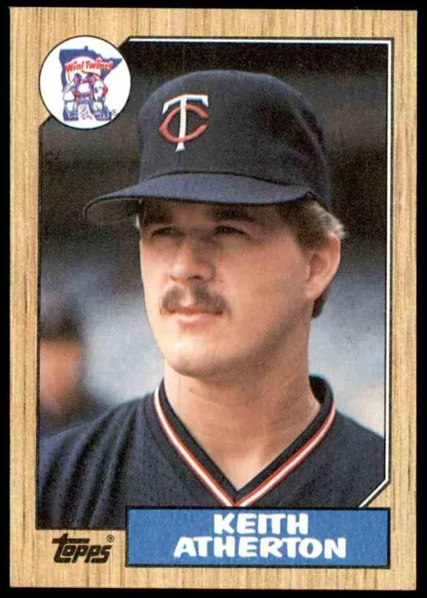 Keith Atherton 1987 Topps Baseball #52