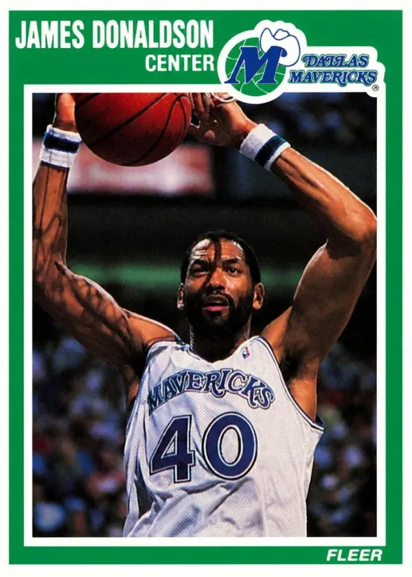 James Donaldson 1989 Fleer Basketball #34
