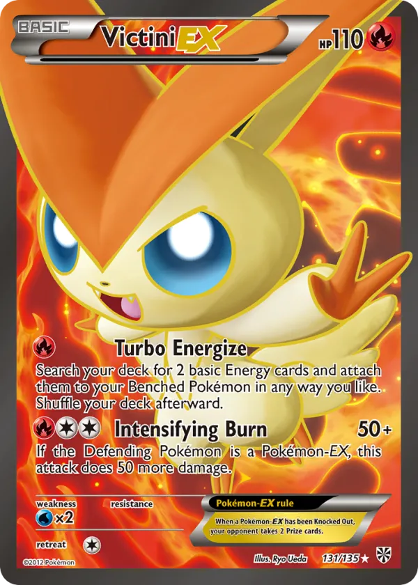 Victini-EX Pokémon Plasma Storm #131 Holo