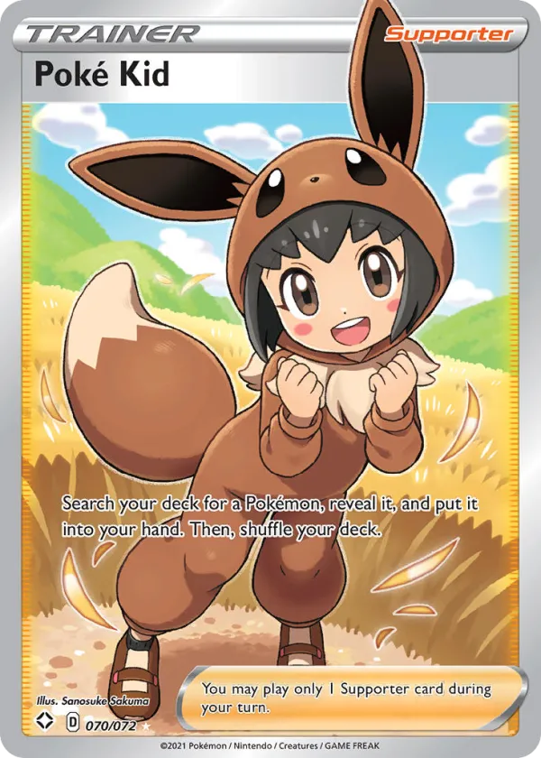 Poké Kid Pokémon Shining Fates #70 Holo