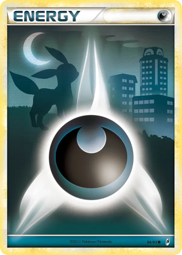 Darkness Energy Pokémon Call of Legends #94
