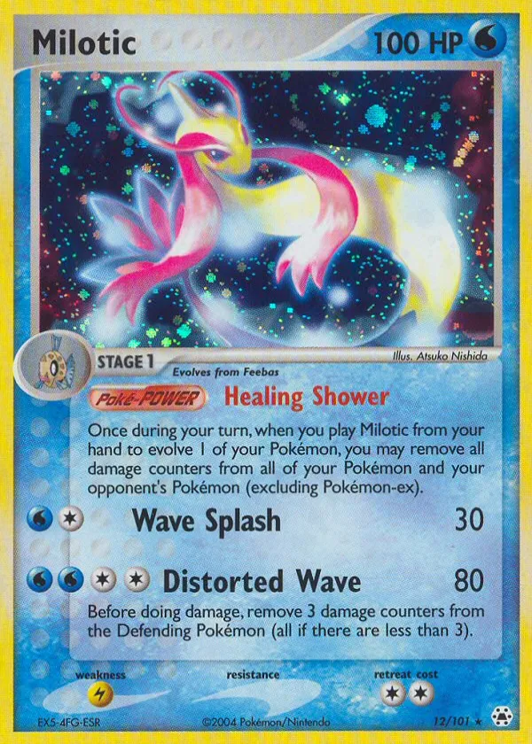 Milotic Pokémon Hidden Legends #12 Holo