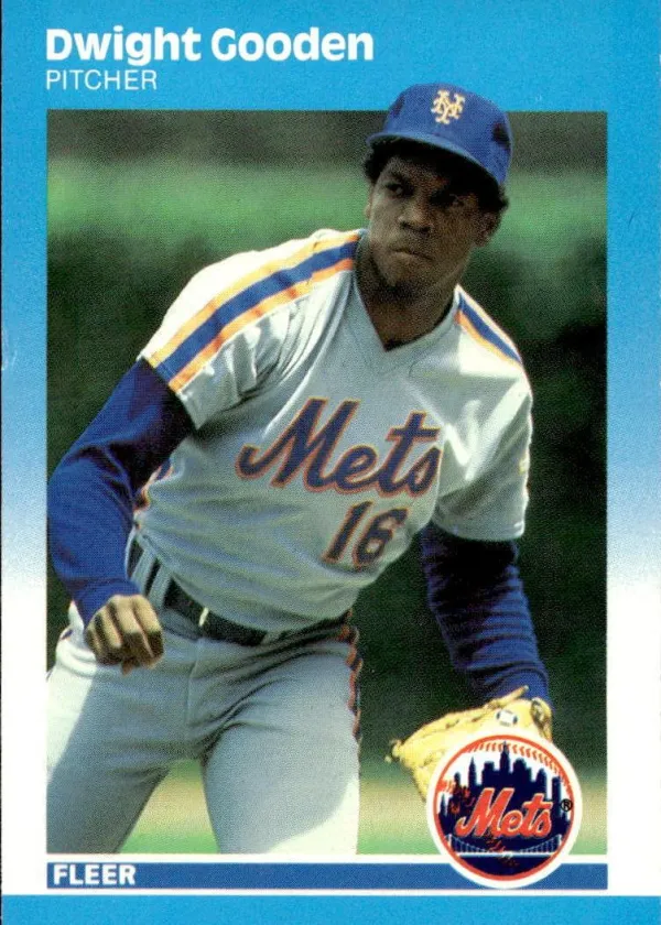 Dwight Gooden 1987 Fleer Baseball #9
